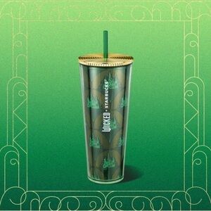 Wicked x Starbucks emerald city Tumbler